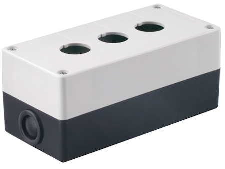 TDM ELECTRIC SQ0705-0003 Корпус КП103 для кнопок 3места белый TDM